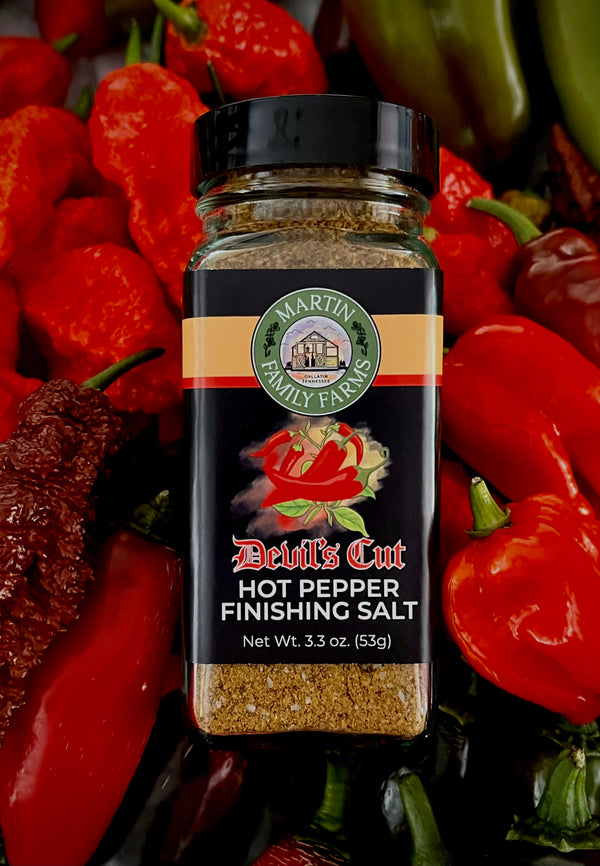 Hot Pepper Finishing Salt - Devil's Cut Blend